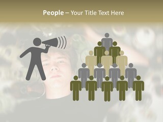 Lie Teenage Depression PowerPoint Template