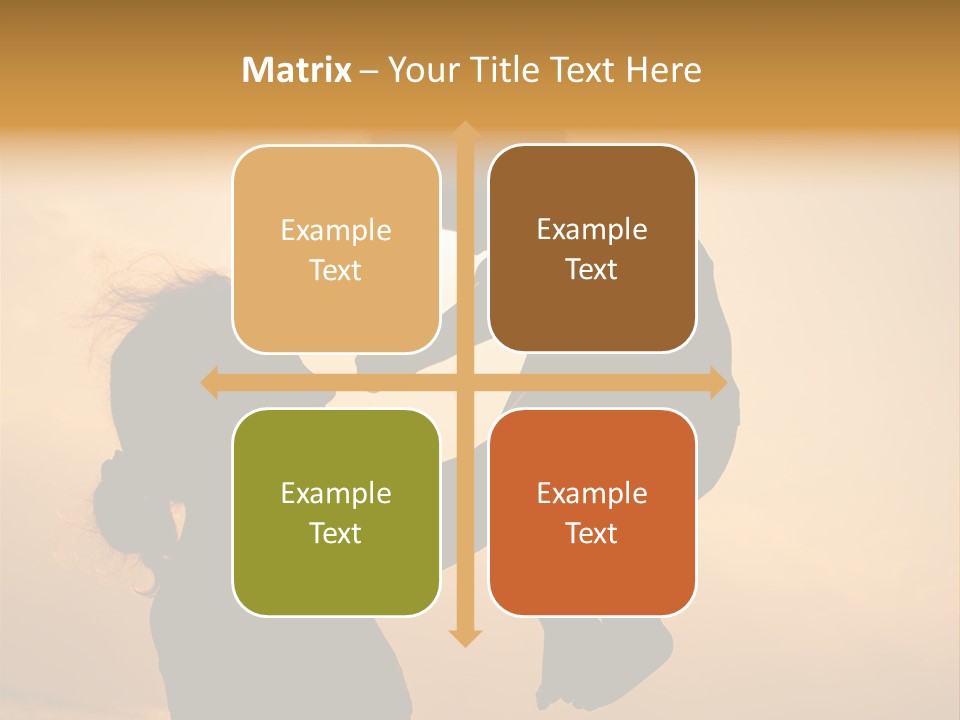 Little Family Shape PowerPoint Template