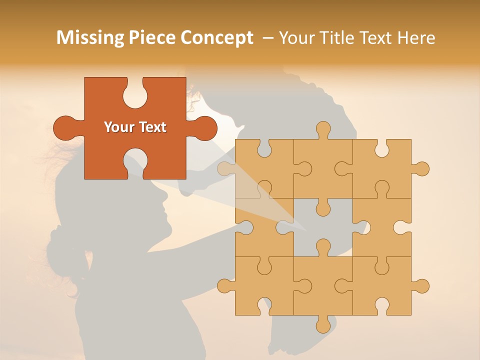 Little Family Shape PowerPoint Template