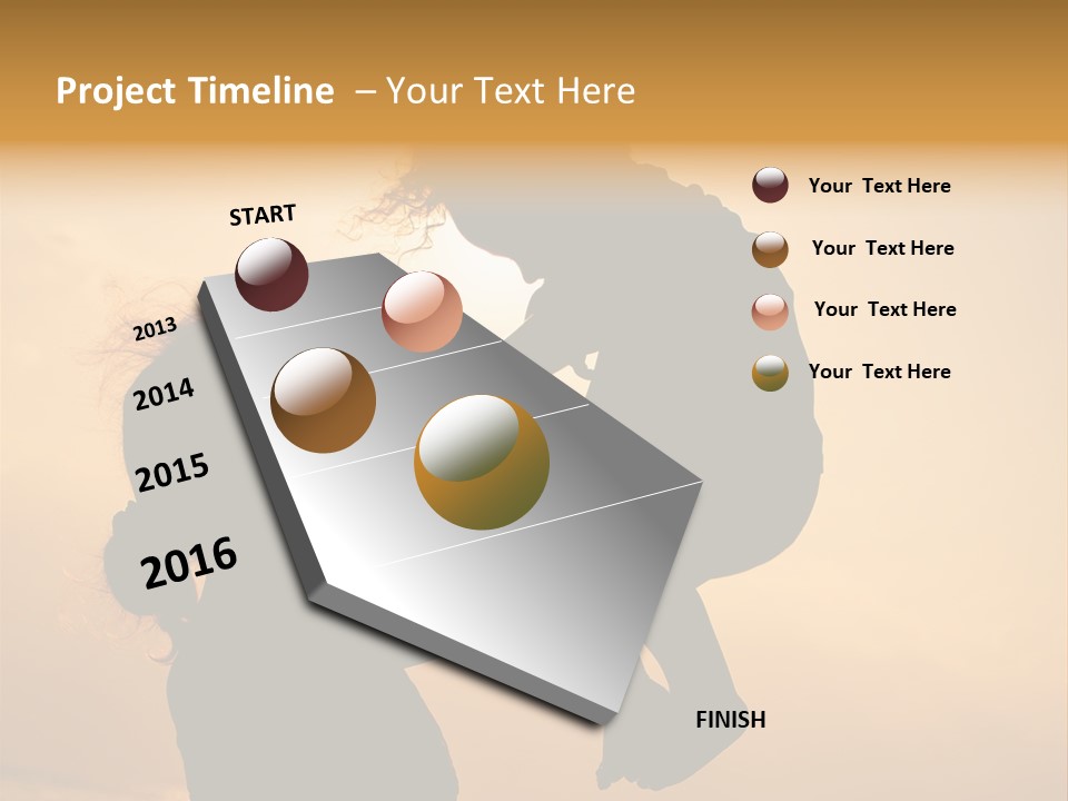 Little Family Shape PowerPoint Template