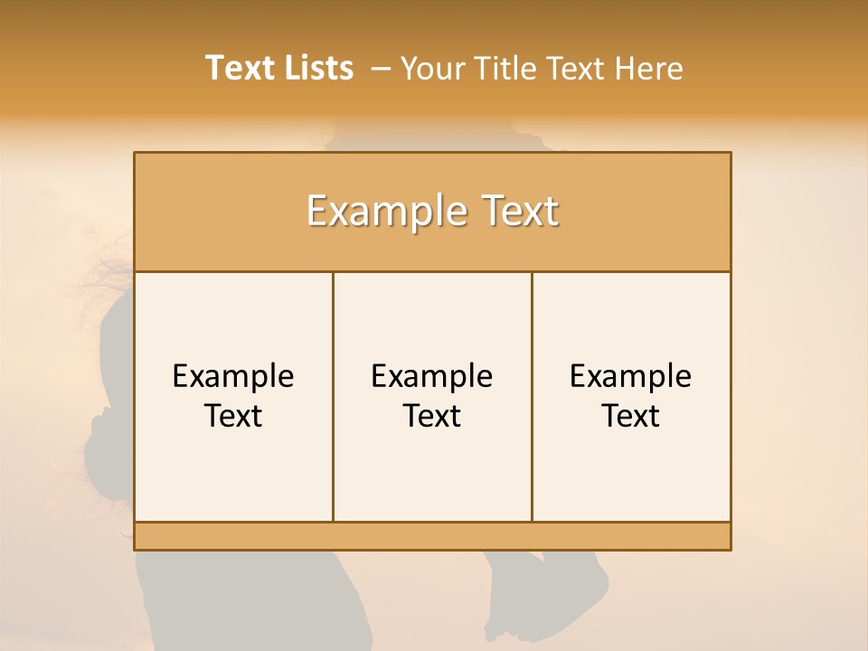 Little Family Shape PowerPoint Template