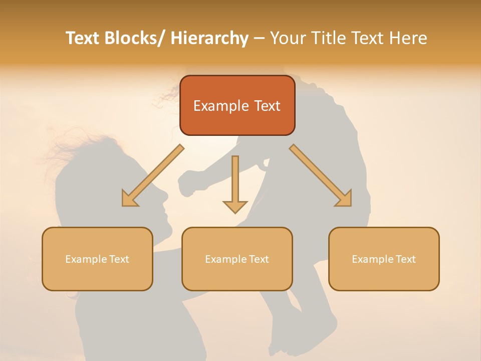 Little Family Shape PowerPoint Template