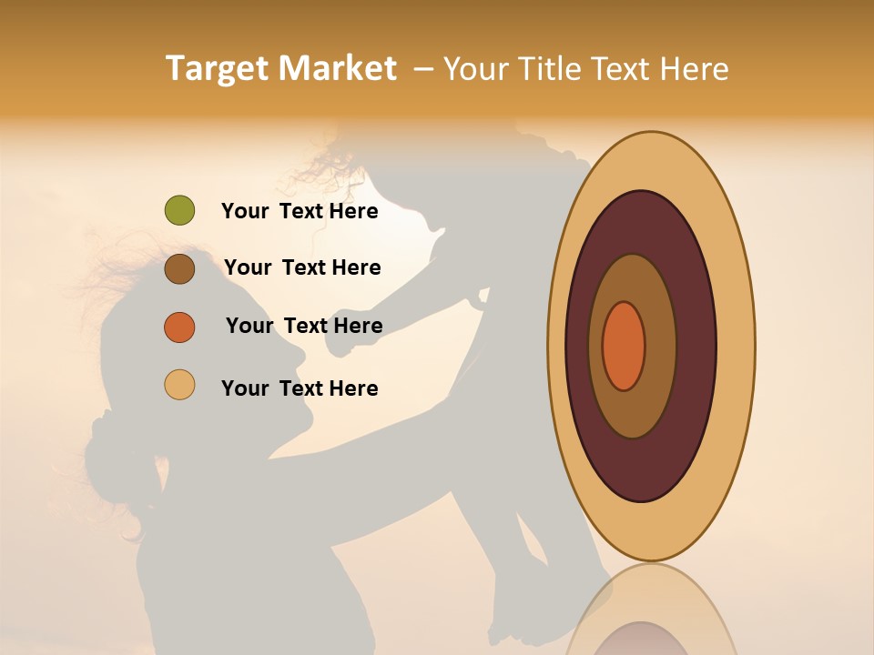 Little Family Shape PowerPoint Template