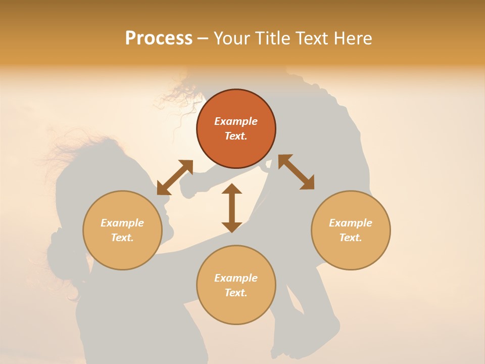 Little Family Shape PowerPoint Template