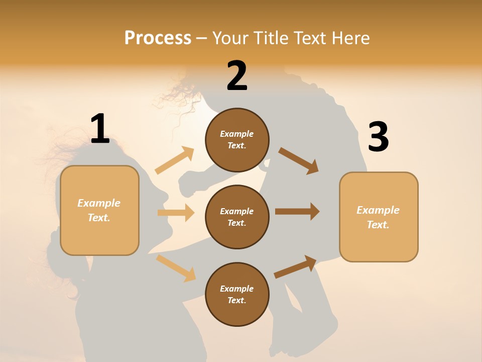 Little Family Shape PowerPoint Template