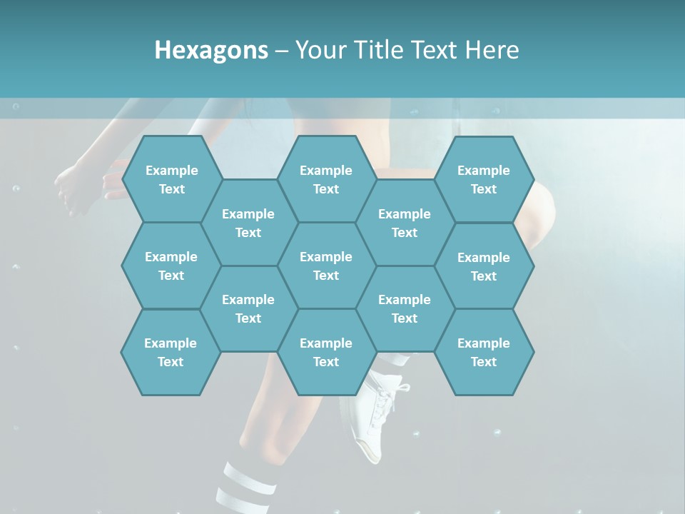 Soccer Caucasian Beautiful PowerPoint Template