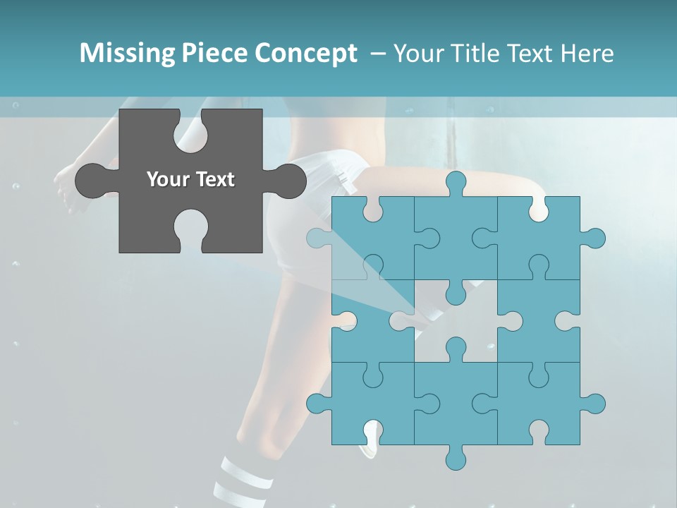 Soccer Caucasian Beautiful PowerPoint Template