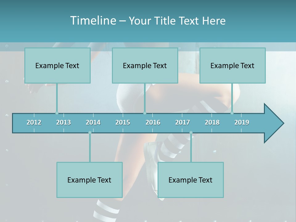 Soccer Caucasian Beautiful PowerPoint Template
