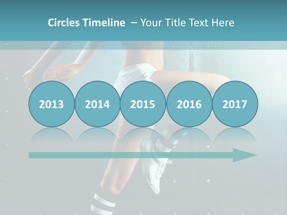 Soccer Caucasian Beautiful PowerPoint Template