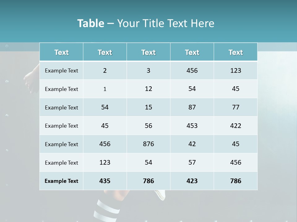 Soccer Caucasian Beautiful PowerPoint Template
