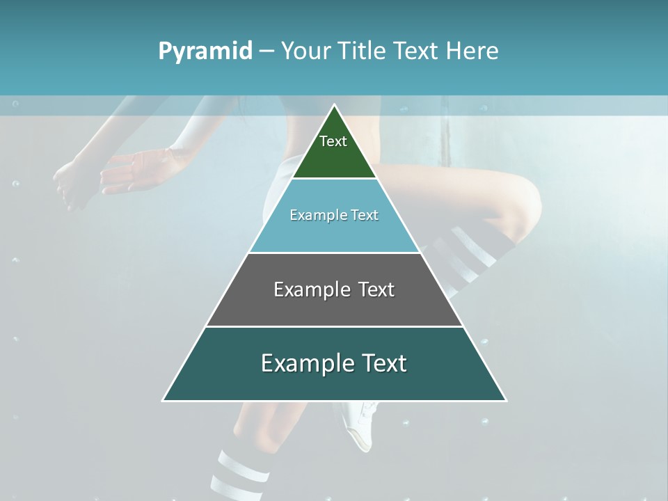 Soccer Caucasian Beautiful PowerPoint Template