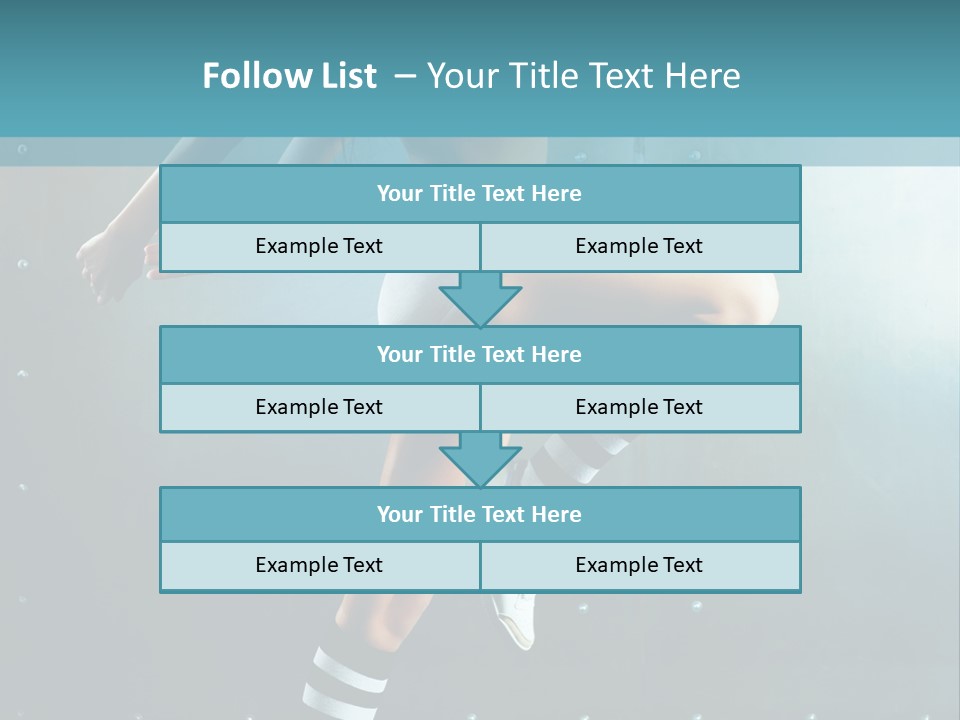 Soccer Caucasian Beautiful PowerPoint Template