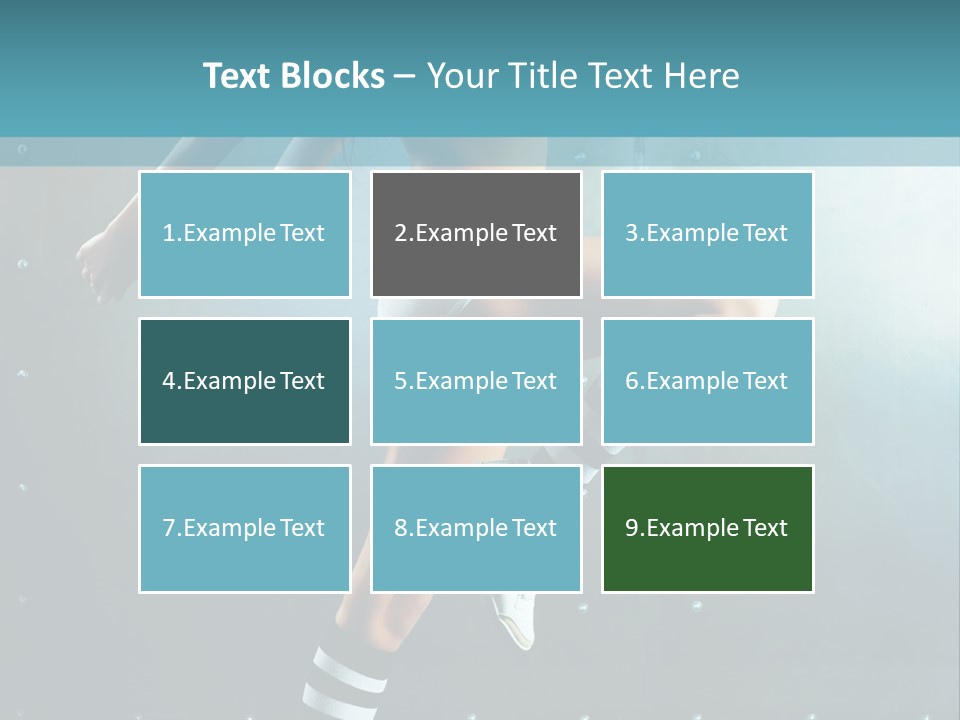 Soccer Caucasian Beautiful PowerPoint Template