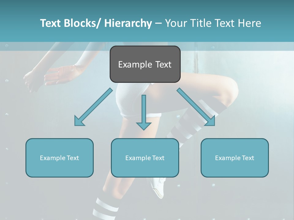Soccer Caucasian Beautiful PowerPoint Template