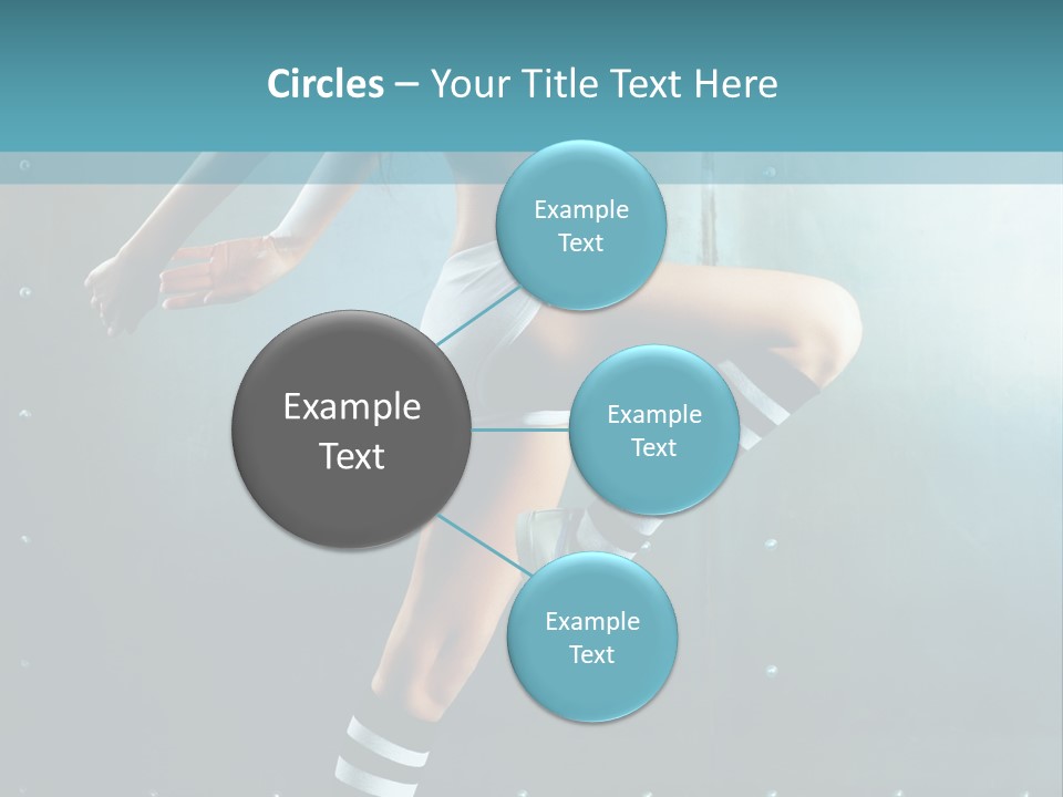 Soccer Caucasian Beautiful PowerPoint Template