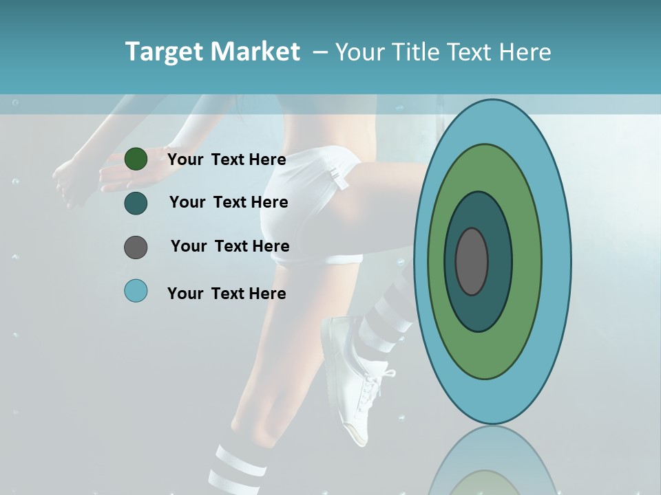 Soccer Caucasian Beautiful PowerPoint Template