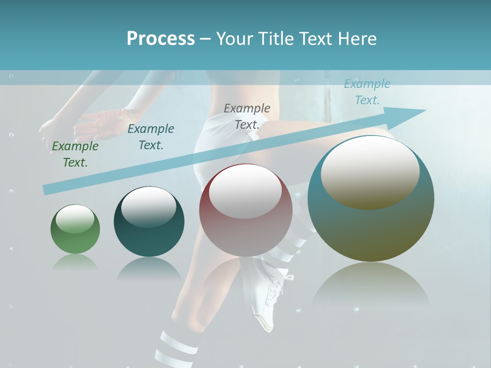 Soccer Caucasian Beautiful PowerPoint Template