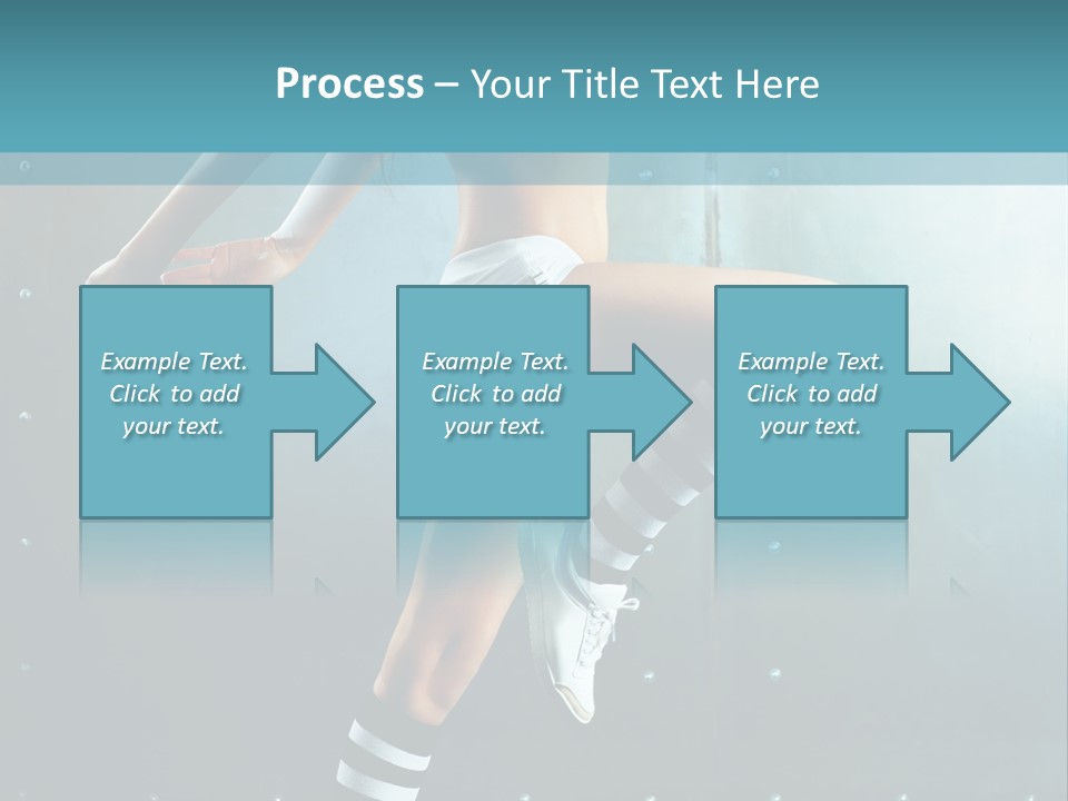 Soccer Caucasian Beautiful PowerPoint Template