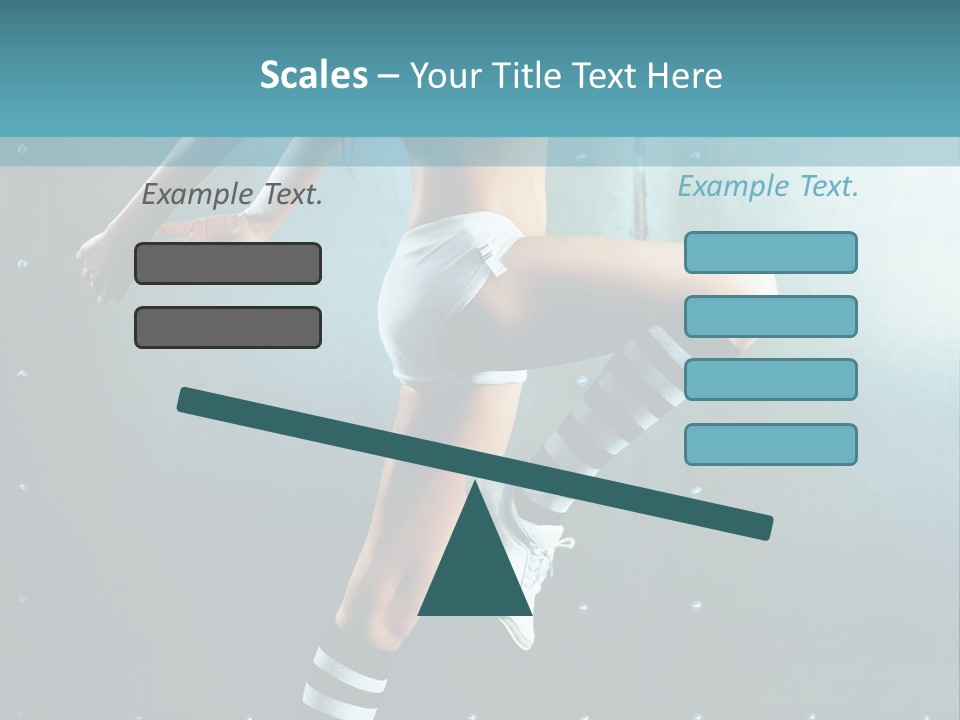 Soccer Caucasian Beautiful PowerPoint Template