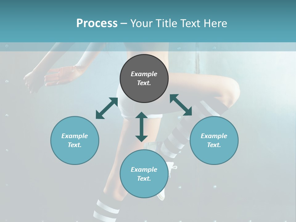 Soccer Caucasian Beautiful PowerPoint Template