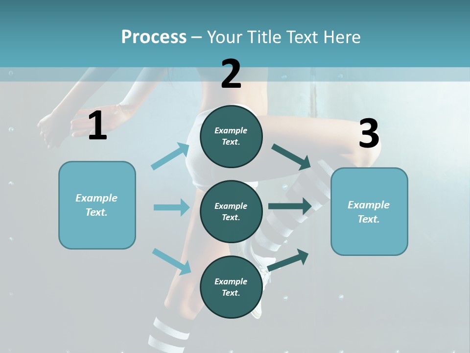 Soccer Caucasian Beautiful PowerPoint Template
