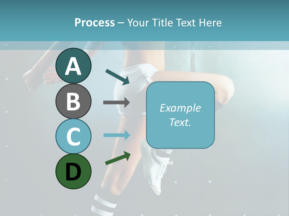 Soccer Caucasian Beautiful PowerPoint Template