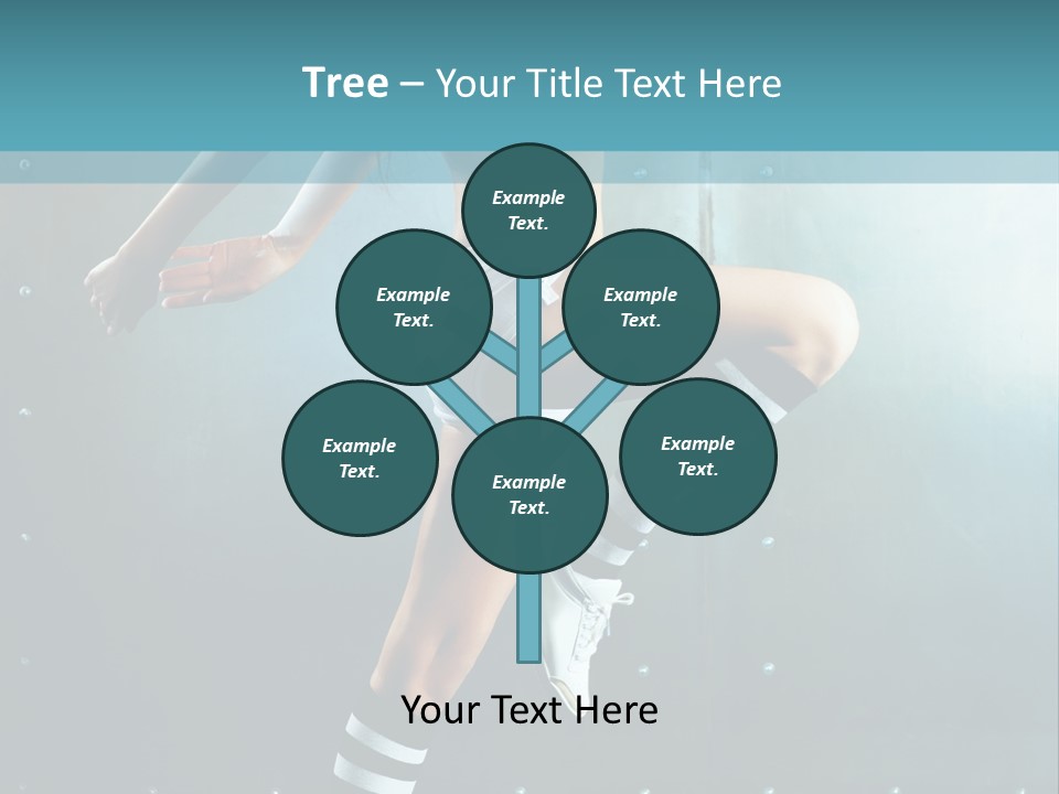 Soccer Caucasian Beautiful PowerPoint Template