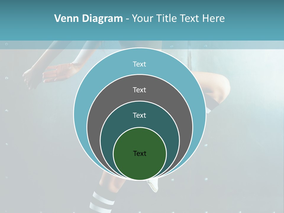 Soccer Caucasian Beautiful PowerPoint Template