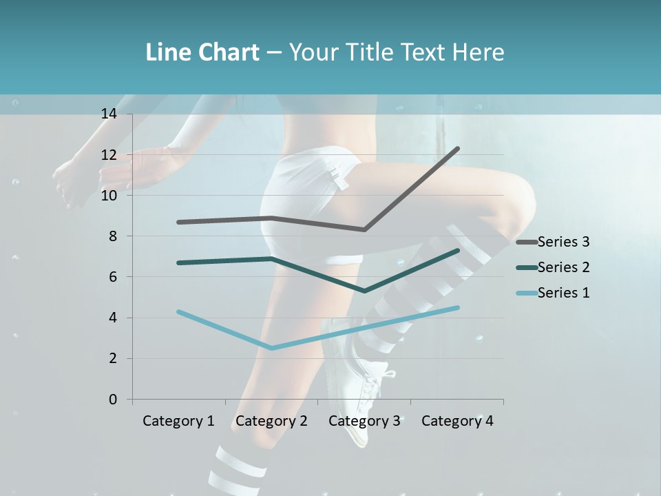 Soccer Caucasian Beautiful PowerPoint Template