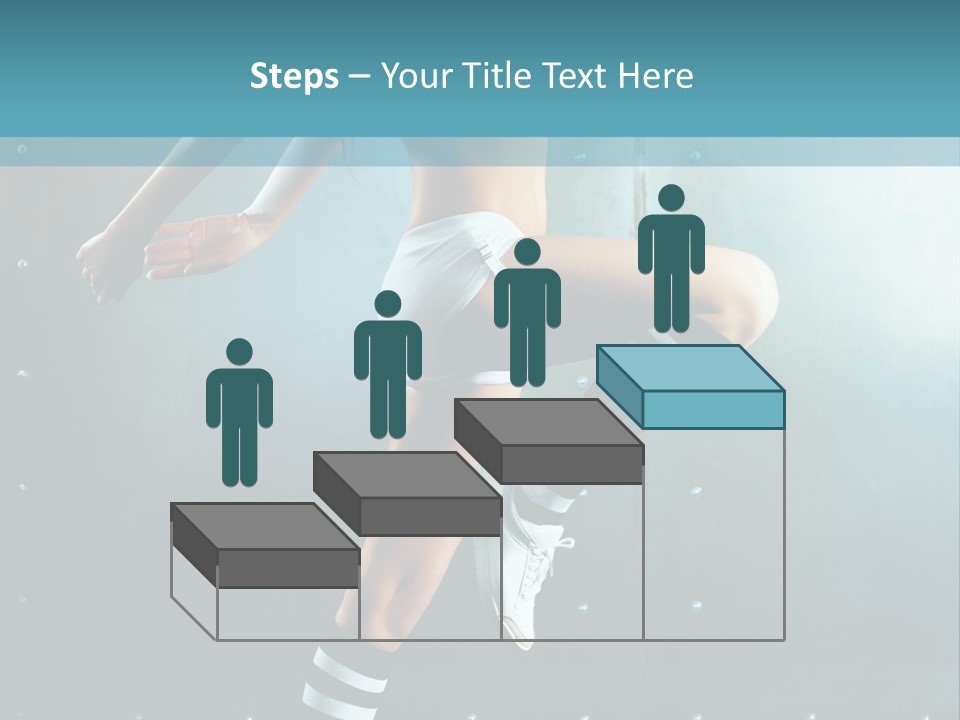 Soccer Caucasian Beautiful PowerPoint Template