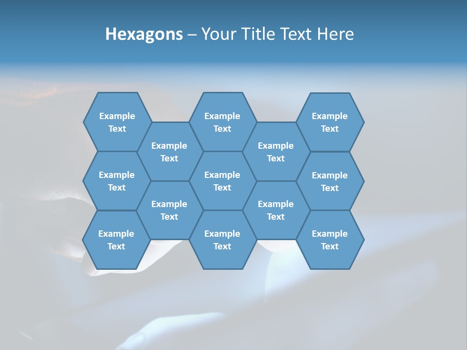 Background Showing  PowerPoint Template