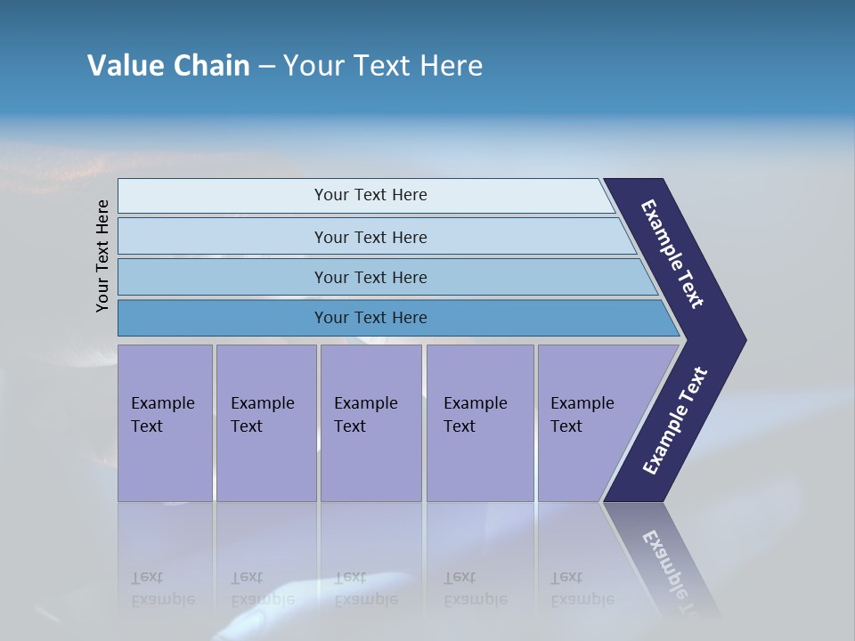 Background Showing  PowerPoint Template