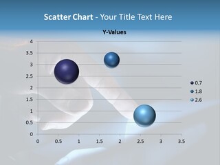 Background Showing  PowerPoint Template