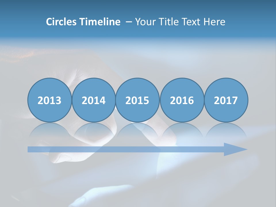 Background Showing  PowerPoint Template