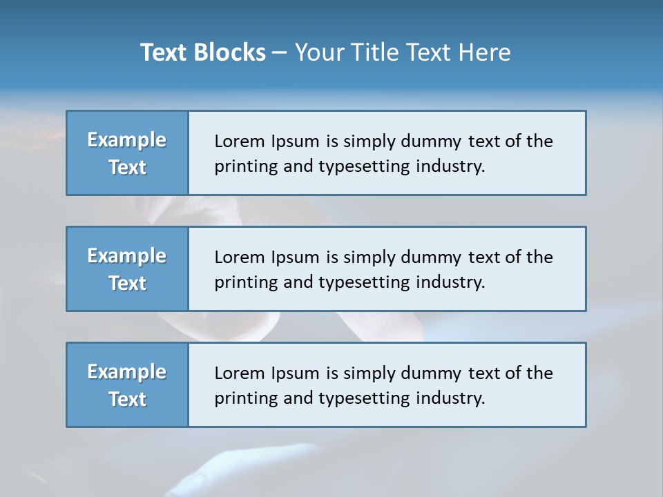 Background Showing  PowerPoint Template