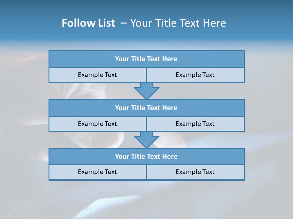 Background Showing  PowerPoint Template