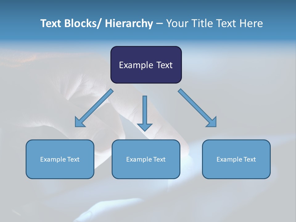 Background Showing  PowerPoint Template