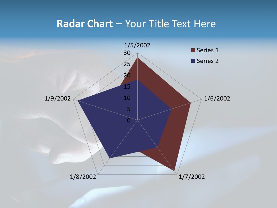 Background Showing  PowerPoint Template