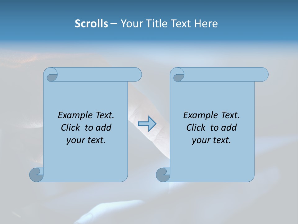 Background Showing  PowerPoint Template