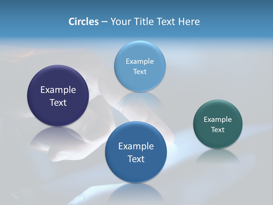 Background Showing  PowerPoint Template