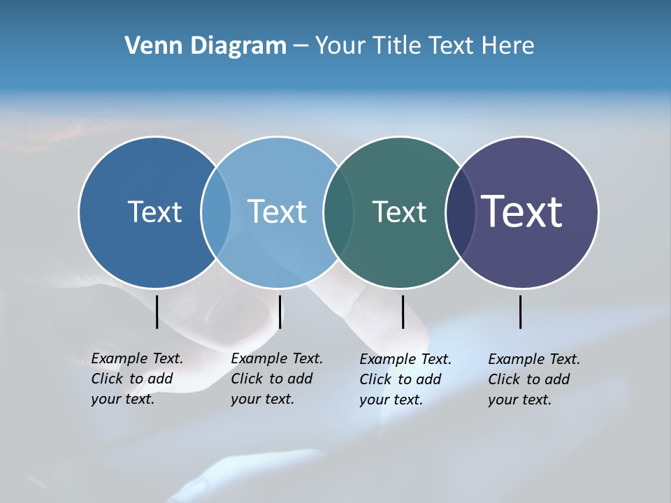 Background Showing  PowerPoint Template