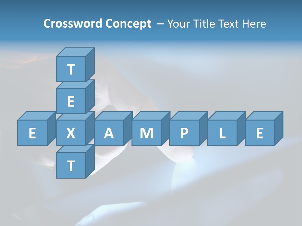 Background Showing  PowerPoint Template