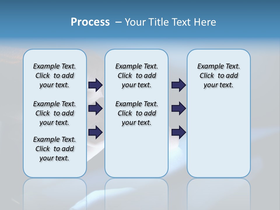 Background Showing  PowerPoint Template