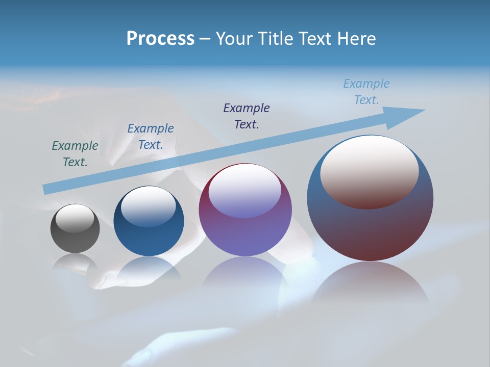 Background Showing  PowerPoint Template