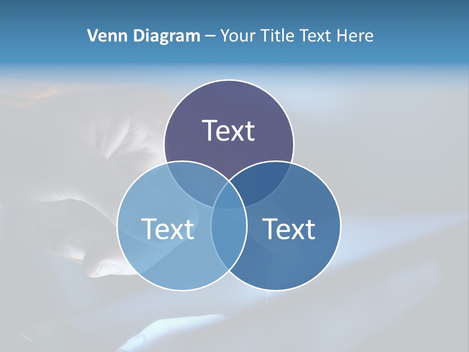 Background Showing  PowerPoint Template
