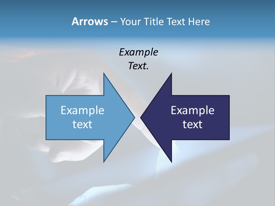Background Showing  PowerPoint Template