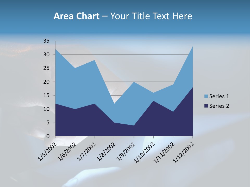Background Showing  PowerPoint Template
