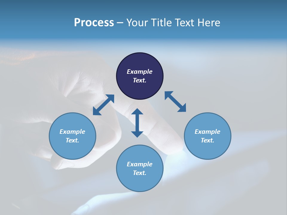 Background Showing  PowerPoint Template