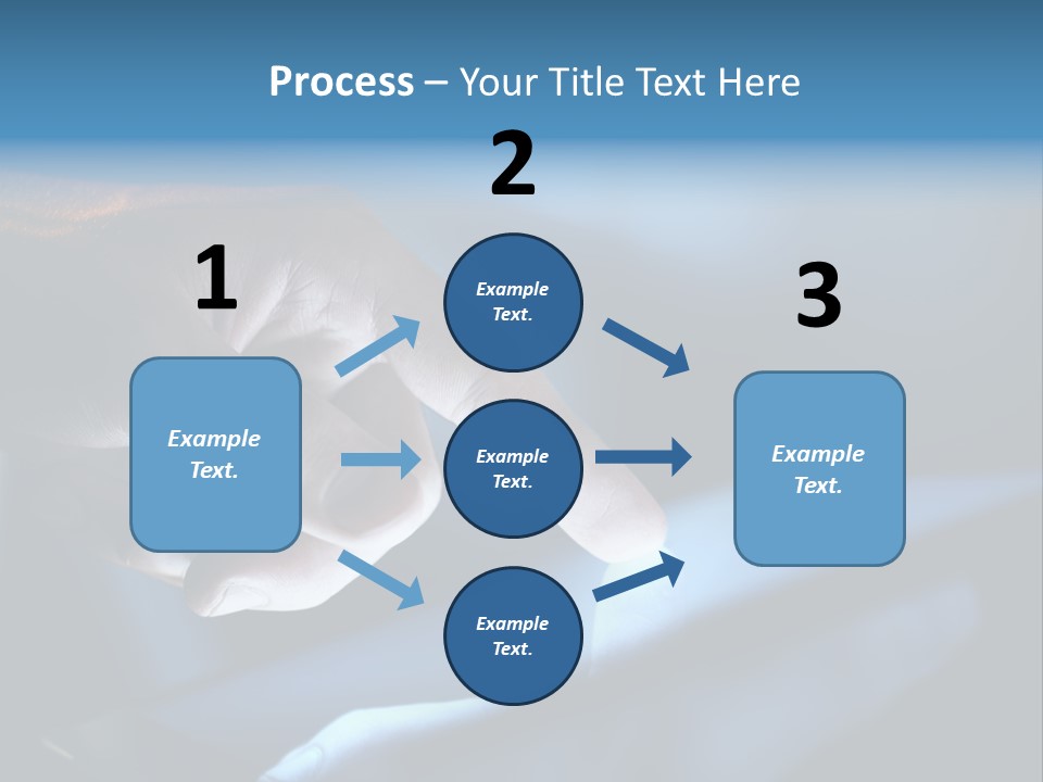 Background Showing  PowerPoint Template
