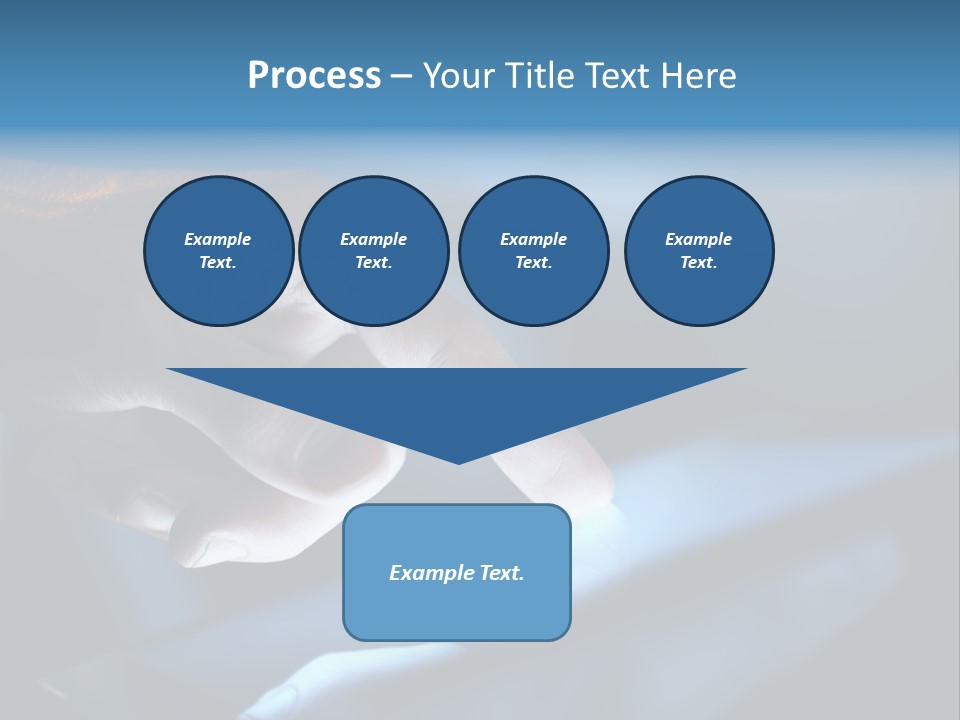 Background Showing  PowerPoint Template